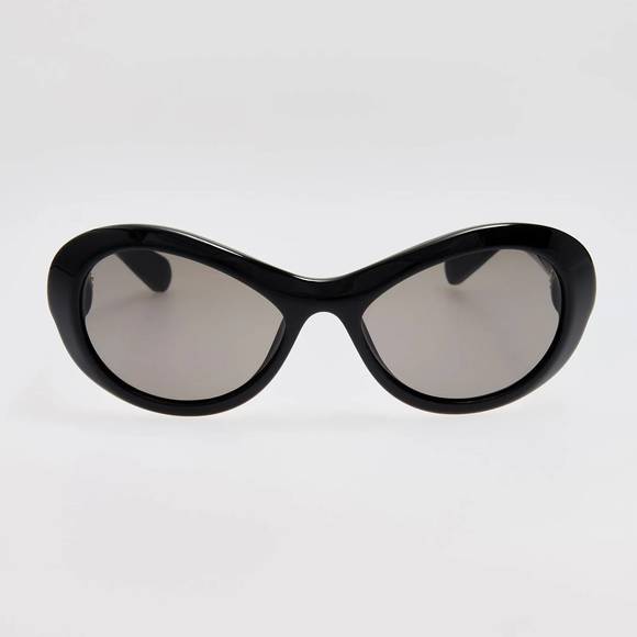 NEW JACQUEMUS women's rond sunglasses in black - Picture 1 of 5